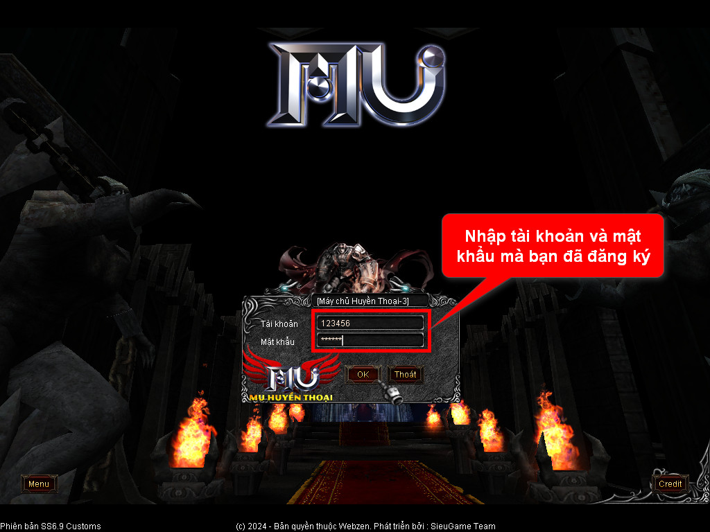 Chức năng chính của Game MU Bắc Nam